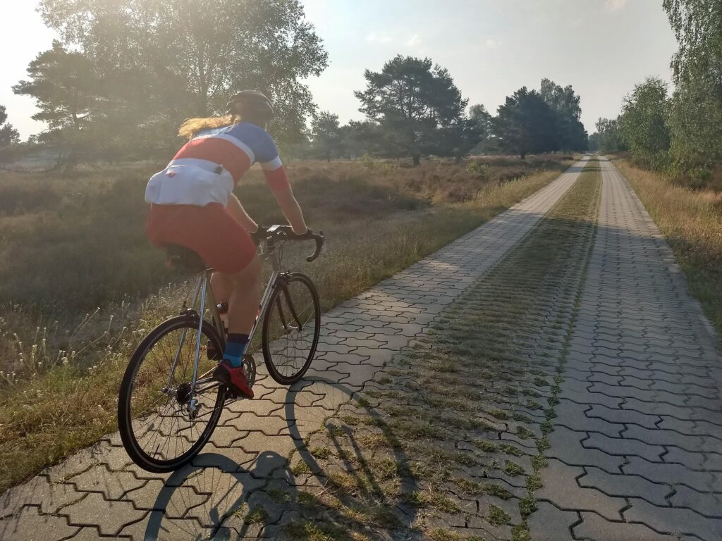 Radfahren in der Reicherskreuzer Heide