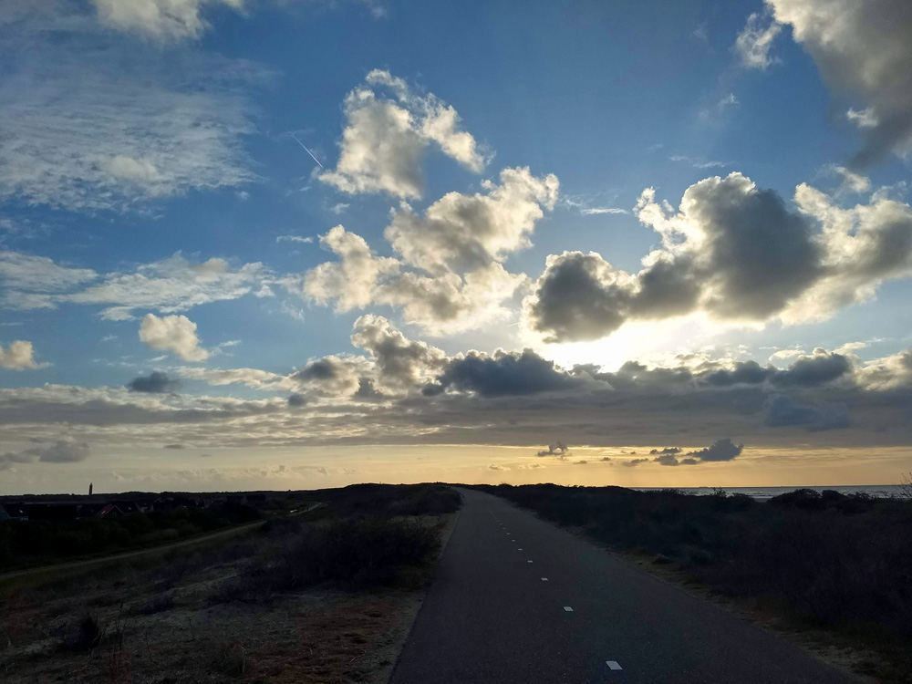 Abends in den Dünen