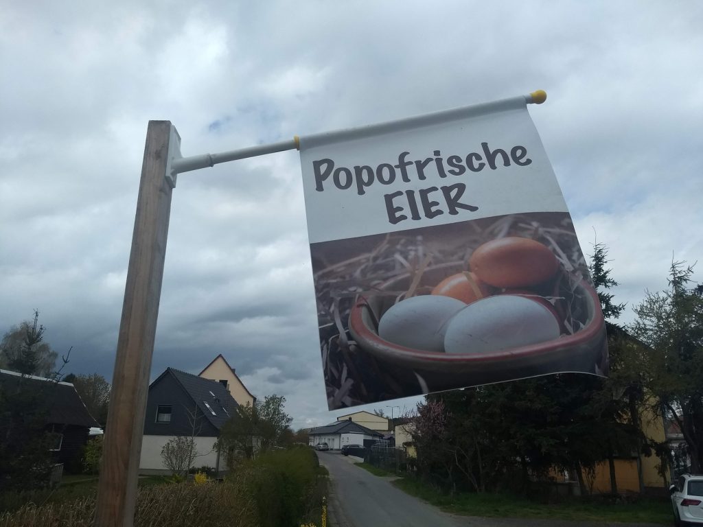 Popofrische Eier