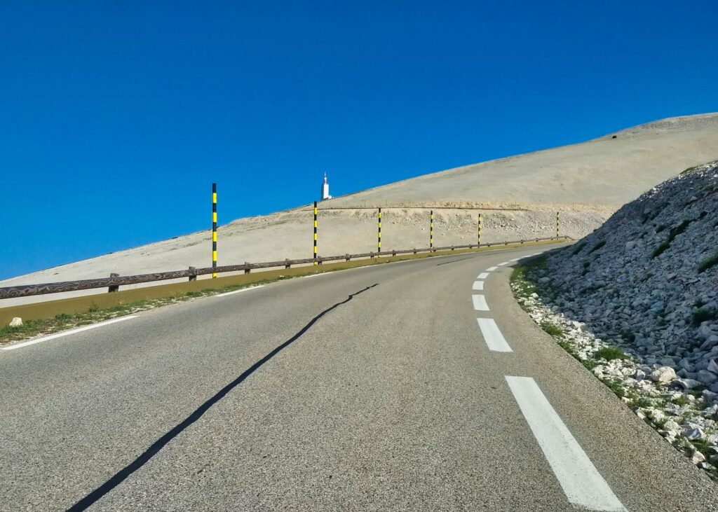 Straße zum Ventoux