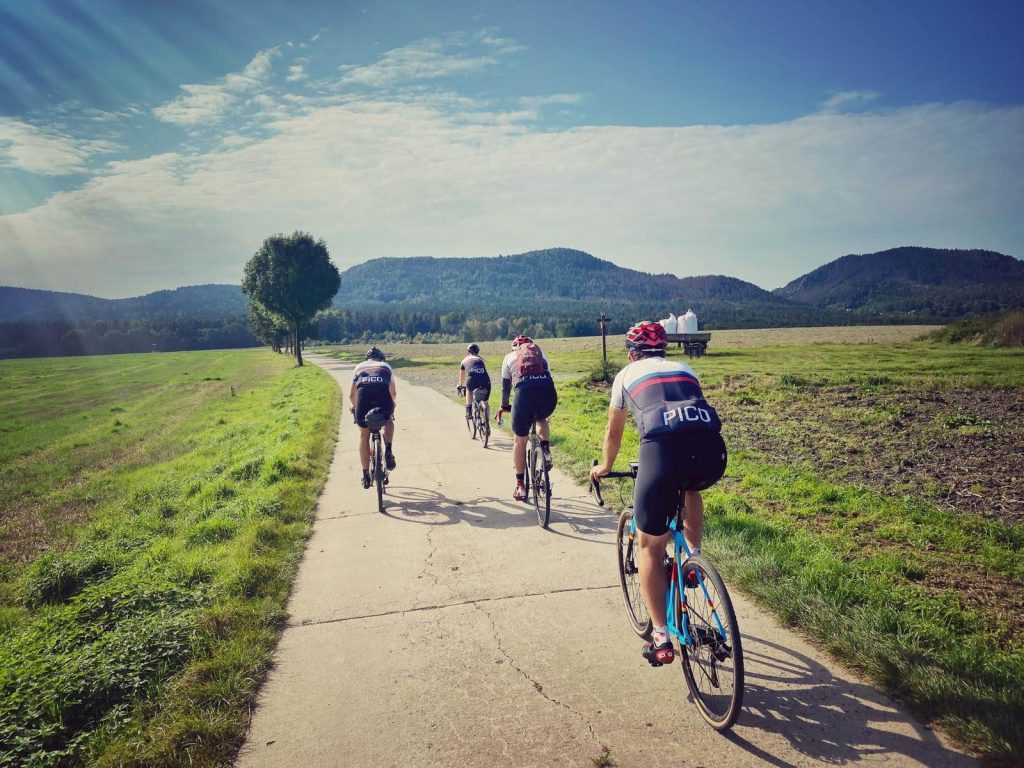 Auf den Weg in die Berge